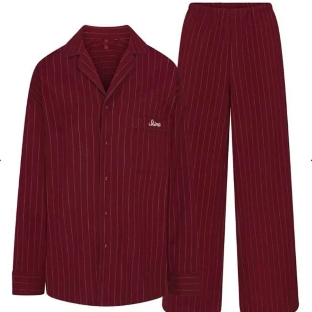 Skims NWT Elevated Flannel PJ Set Size xLarge(oversized)